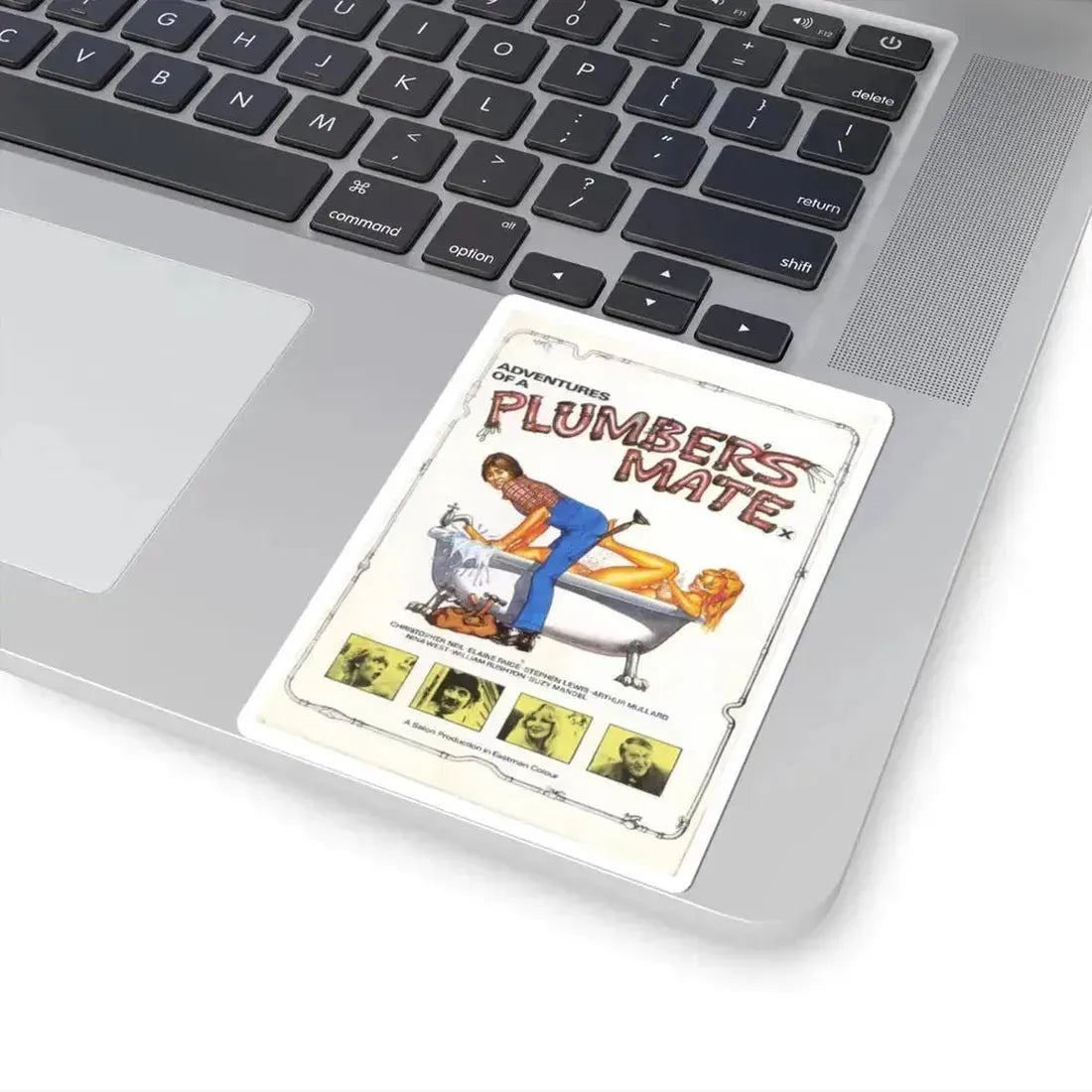 ADVENTURES OF A PLUMBER'S MATE 1978 Movie Poster - STICKER Vinyl Kiss-Cut Decal - The Sticker Space