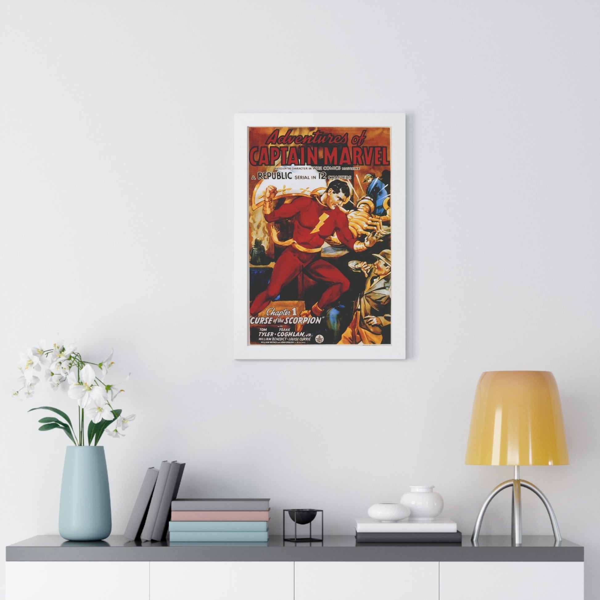 ADVENTURES OF CAPTAIN MARVEL 1941 - Framed Movie Poster-The Sticker Space