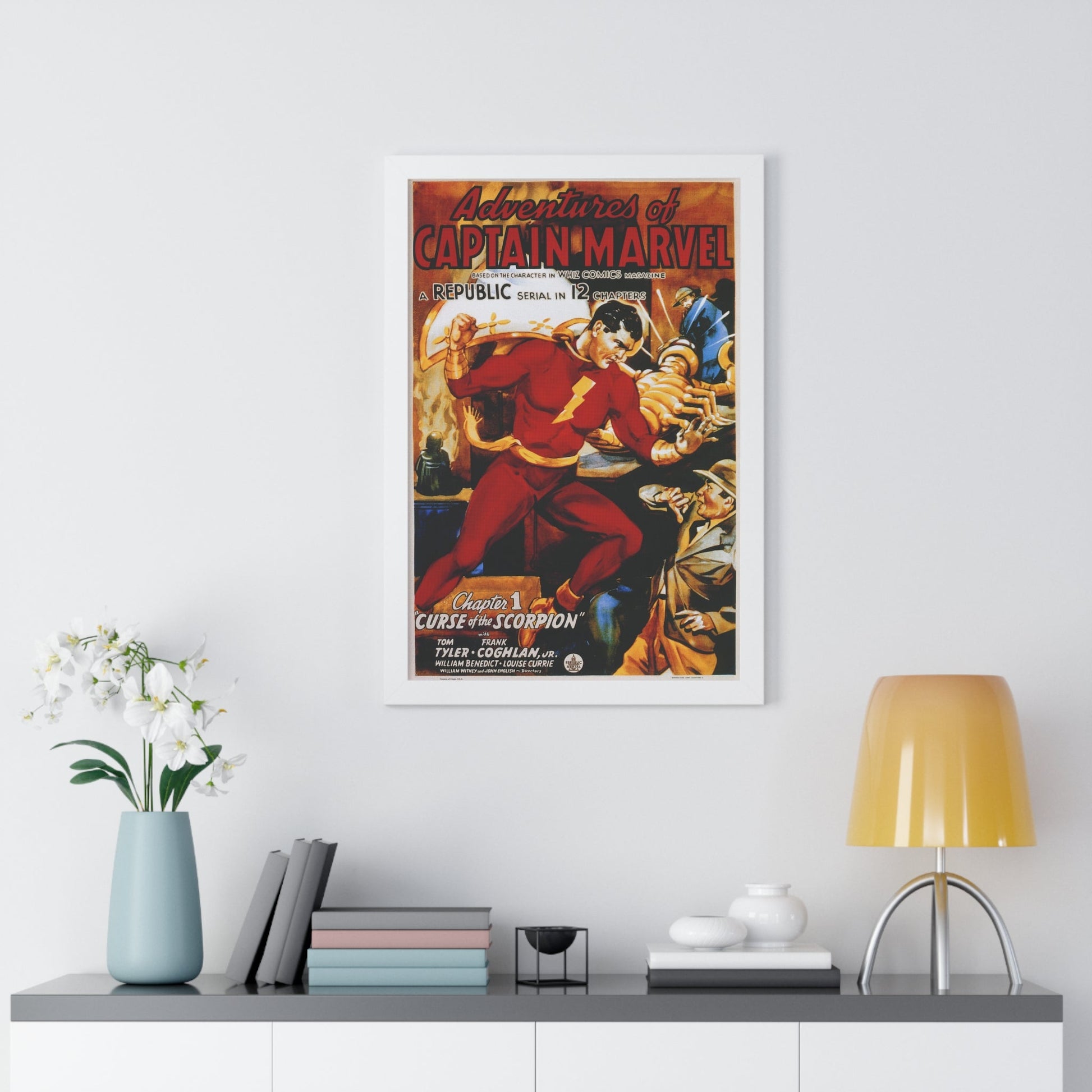 ADVENTURES OF CAPTAIN MARVEL 1941 - Framed Movie Poster-The Sticker Space