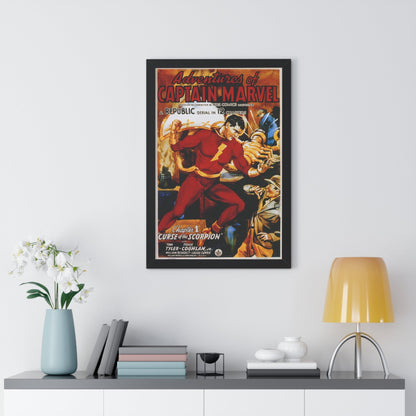 ADVENTURES OF CAPTAIN MARVEL 1941 - Framed Movie Poster-The Sticker Space