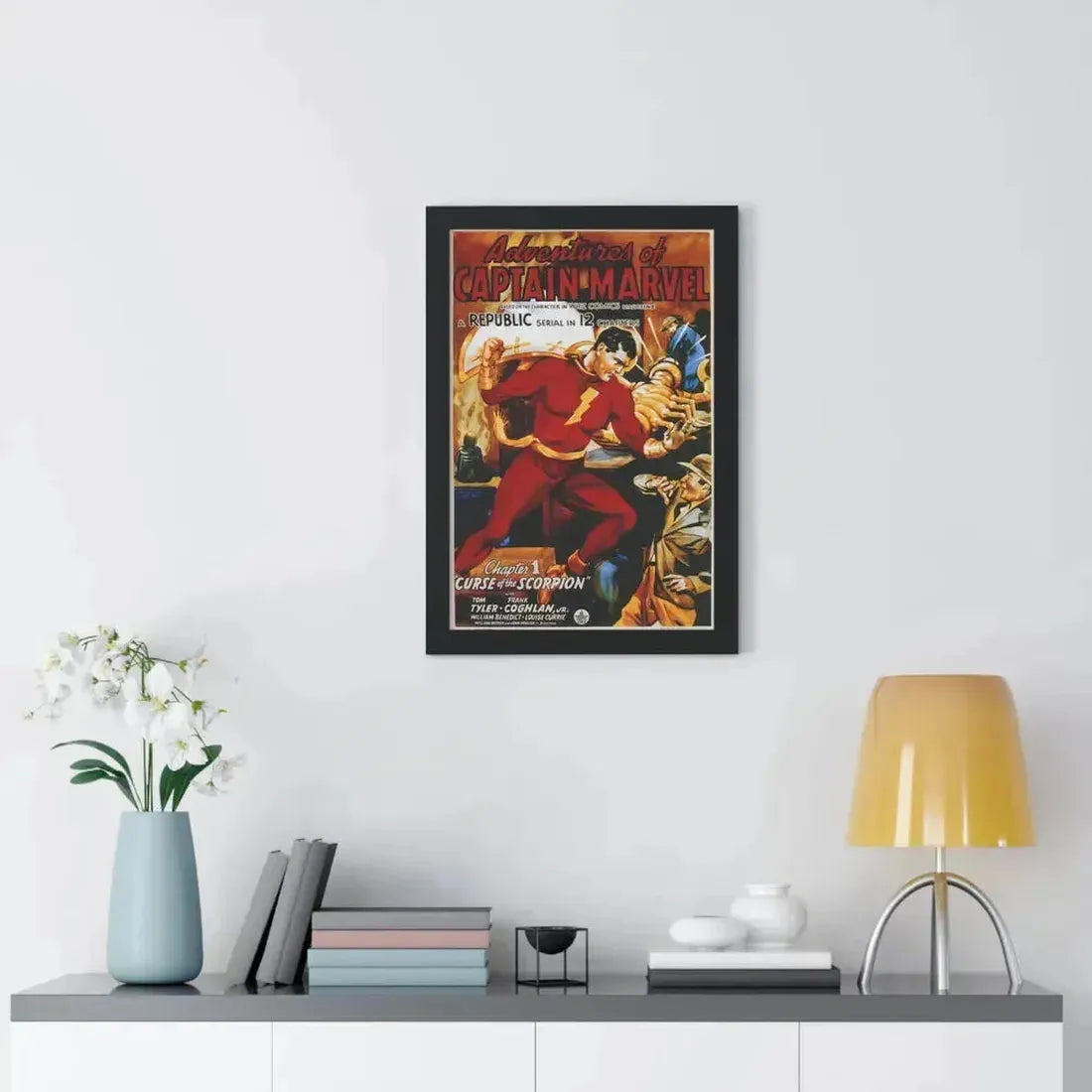 ADVENTURES OF CAPTAIN MARVEL 1941 - Framed Movie Poster - The Sticker Space