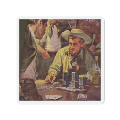 Advertisement illustration (Magazine Illustration) Refrigerator Magnet - The Sticker Space