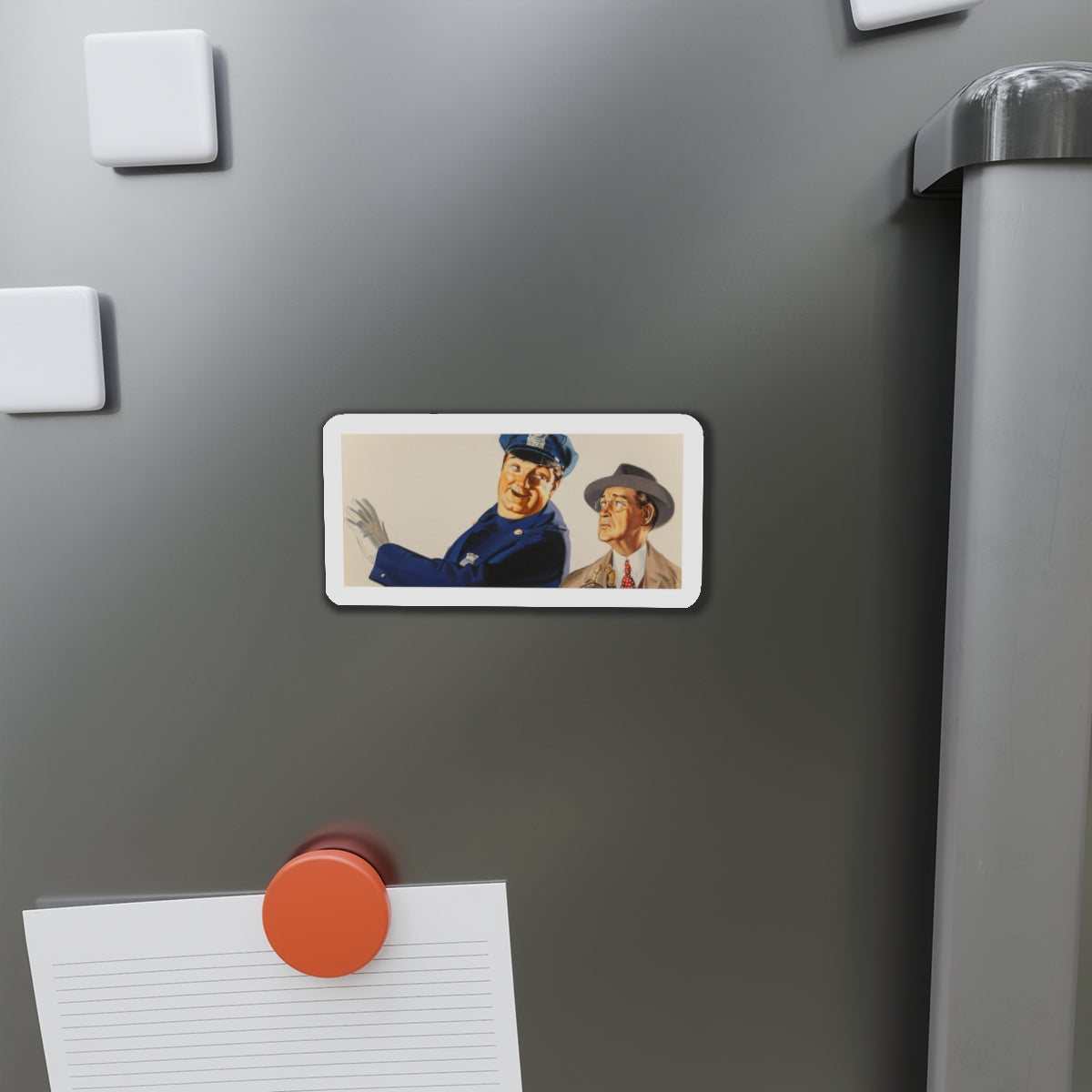 Advertising illustration (Magazine Illustration) Refrigerator Magnet-The Sticker Space