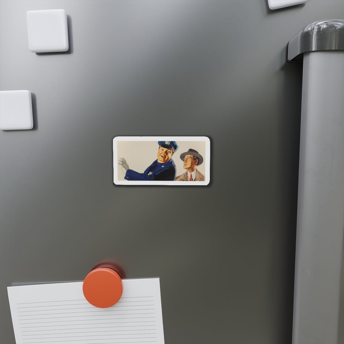 Advertising illustration (Magazine Illustration) Refrigerator Magnet-The Sticker Space