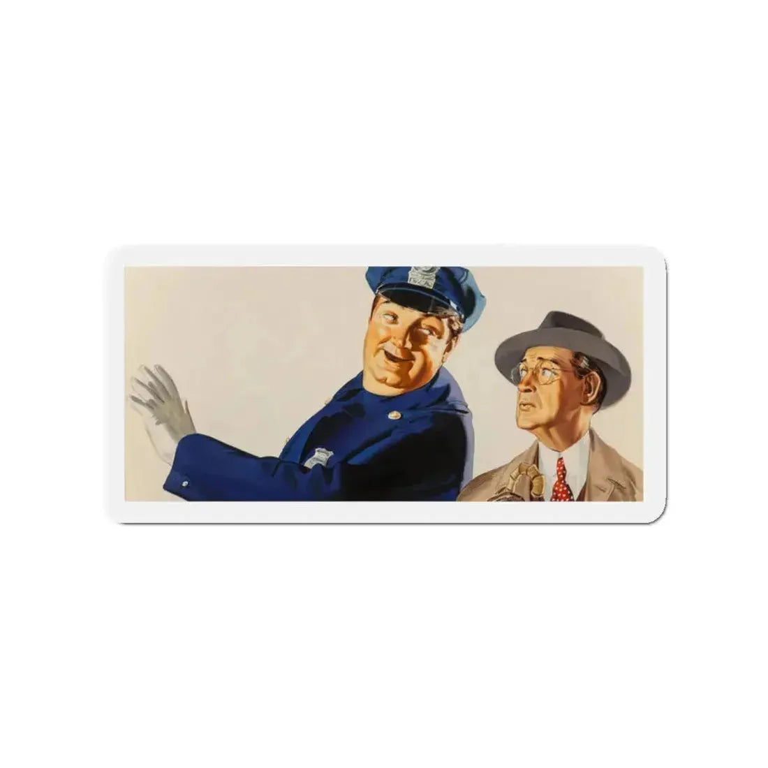 Advertising illustration (Magazine Illustration) Refrigerator Magnet - The Sticker Space