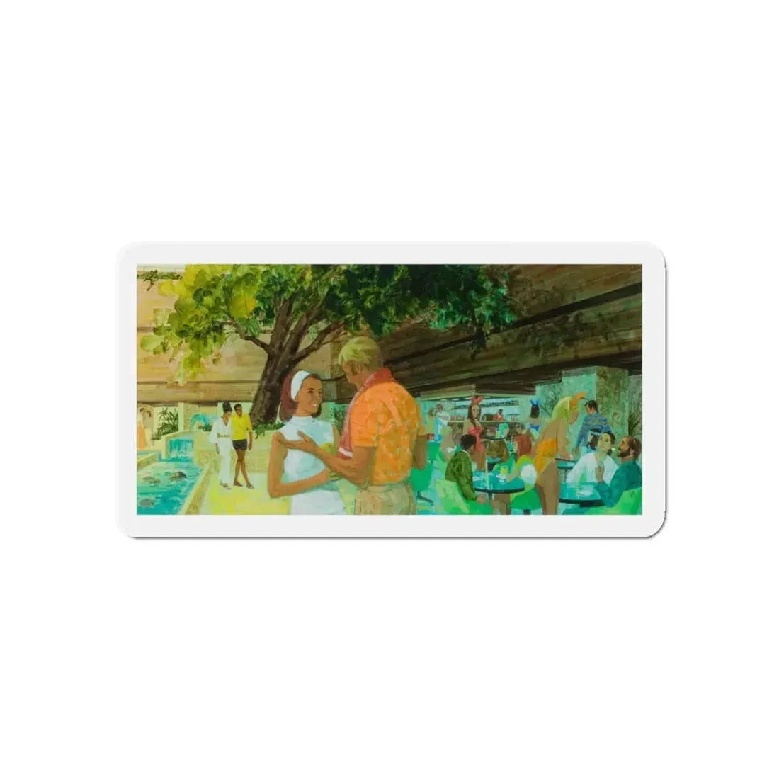 Advertising Illustration_2 (Magazine Illustration) Refrigerator Magnet - The Sticker Space