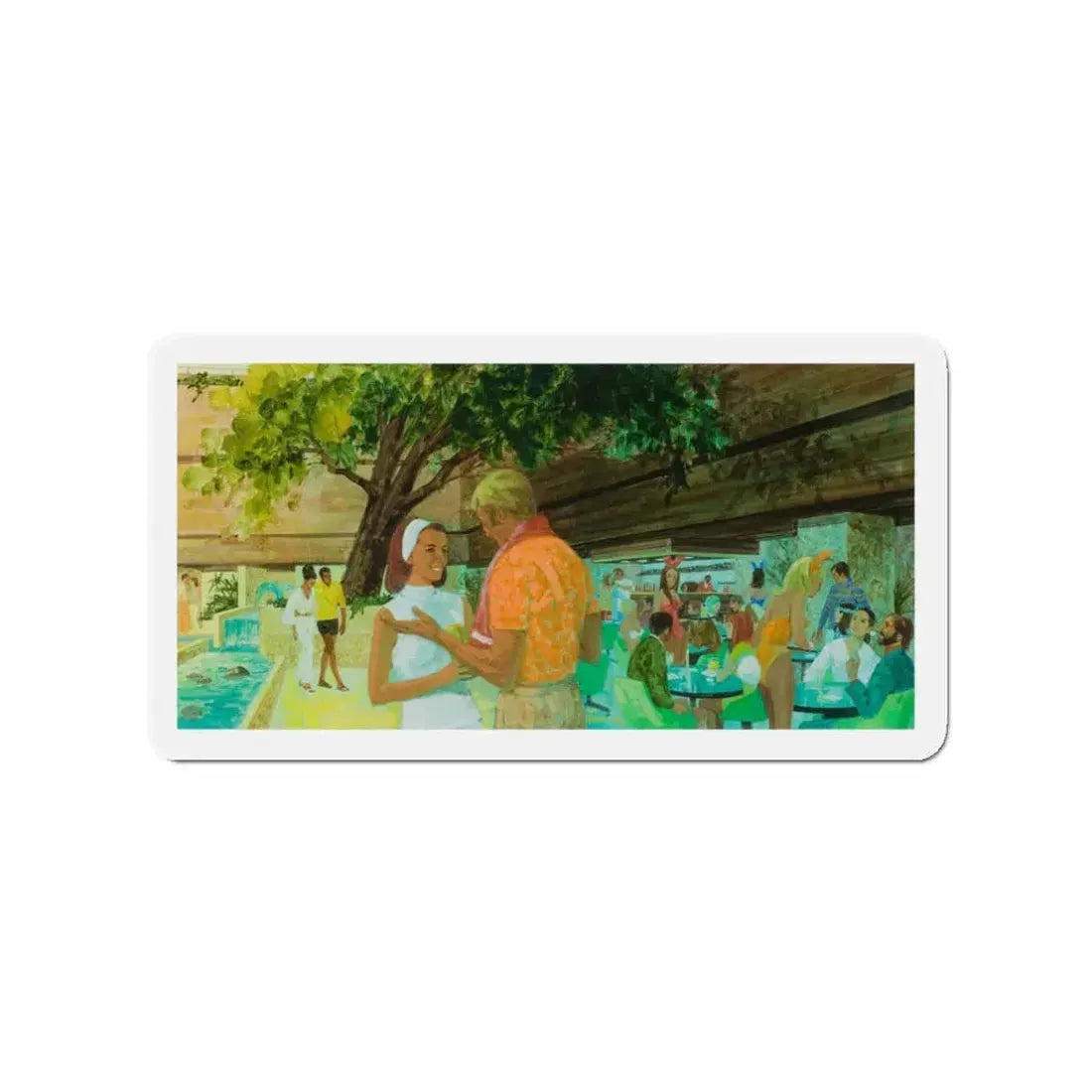 Advertising Illustration_2 (Magazine Illustration) Refrigerator Magnet - The Sticker Space