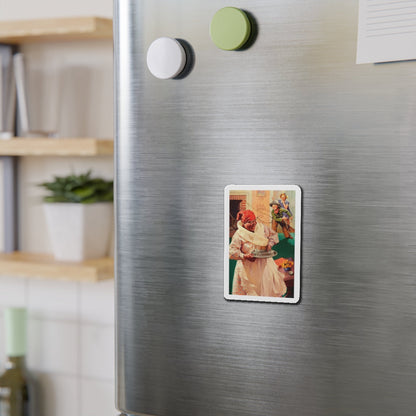 Advertising illustration_1 (Magazine Illustration) Refrigerator Magnet-The Sticker Space