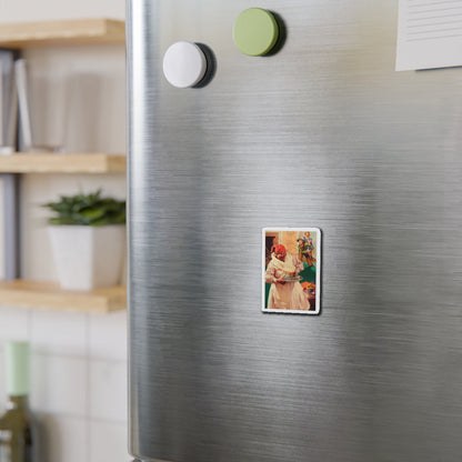 Advertising illustration_1 (Magazine Illustration) Refrigerator Magnet-The Sticker Space