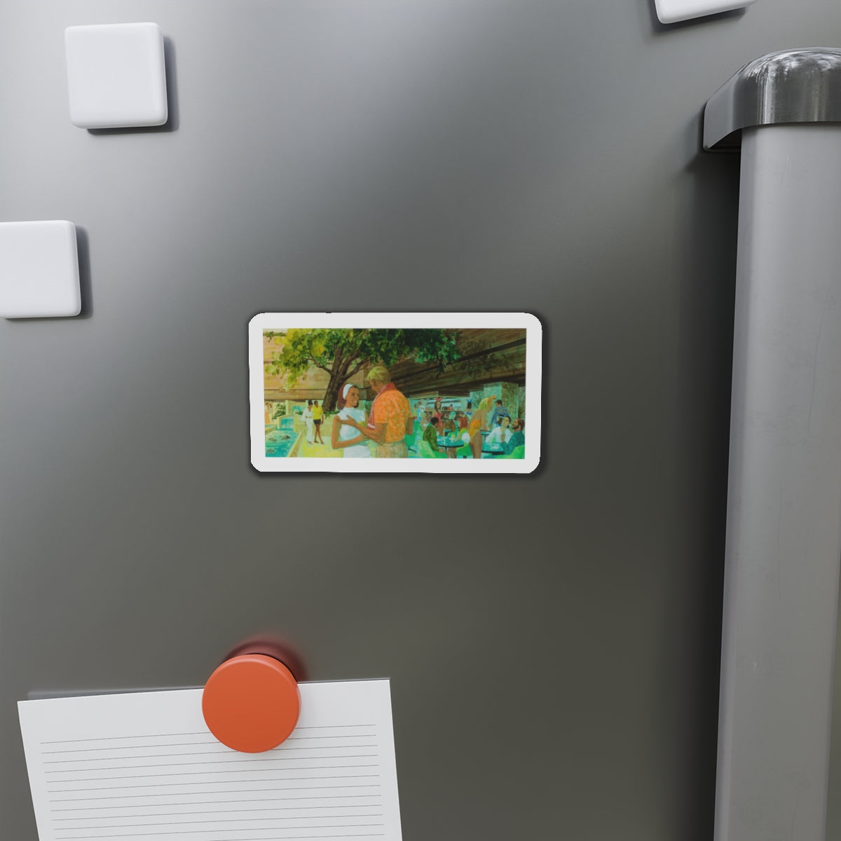 Advertising Illustration_2 (Magazine Illustration) Refrigerator Magnet-The Sticker Space