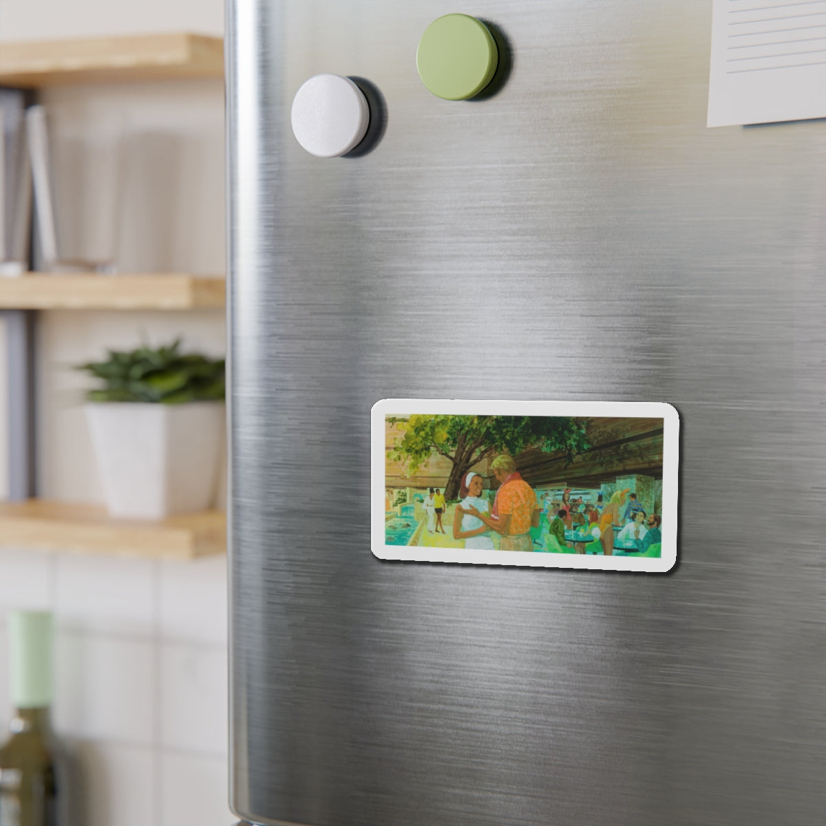 Advertising Illustration_2 (Magazine Illustration) Refrigerator Magnet-The Sticker Space