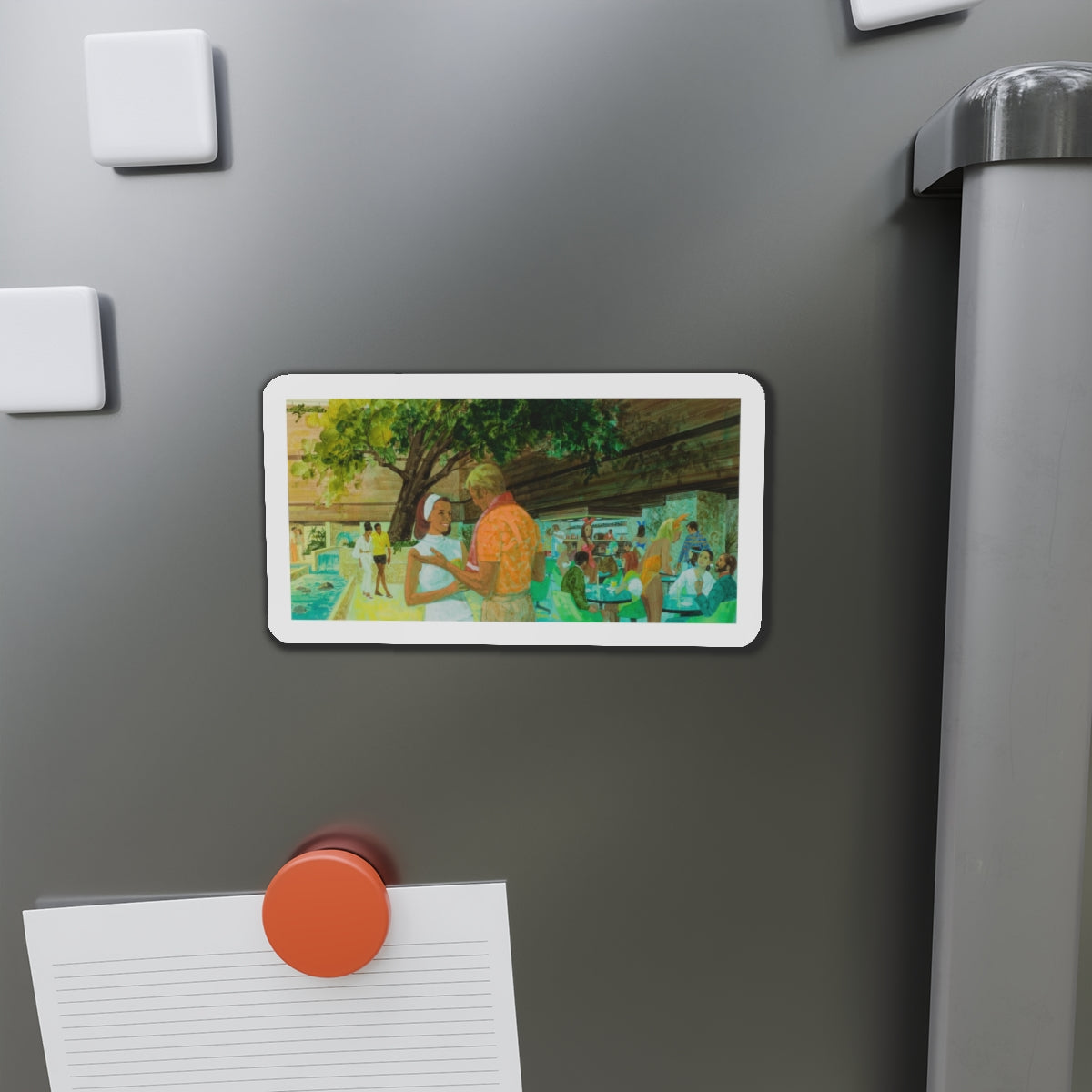 Advertising Illustration_2 (Magazine Illustration) Refrigerator Magnet-The Sticker Space