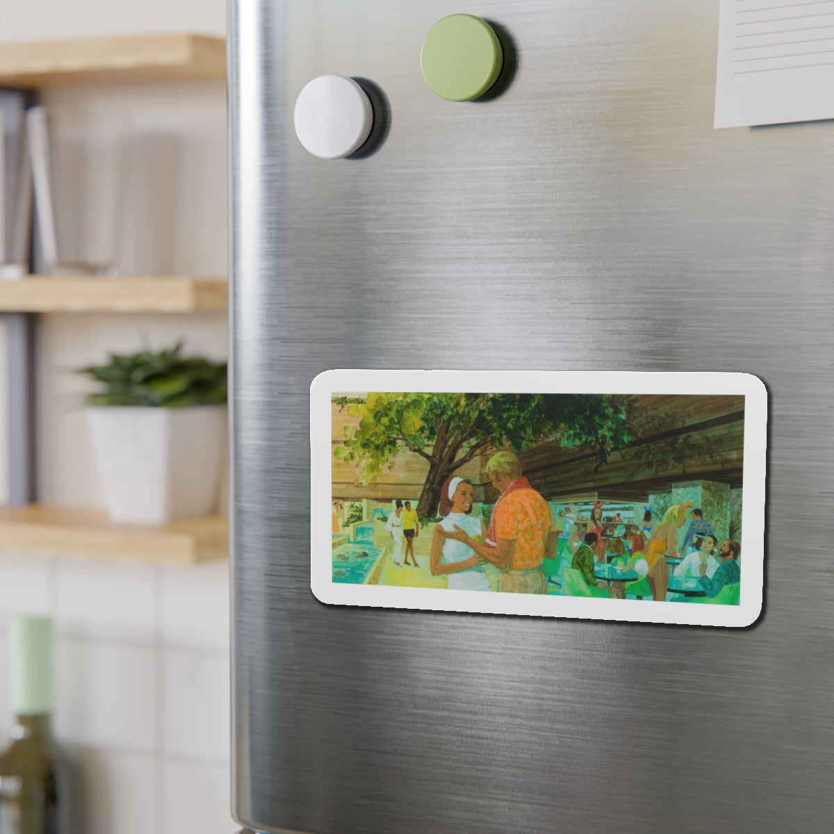 Advertising Illustration_2 (Magazine Illustration) Refrigerator Magnet-The Sticker Space