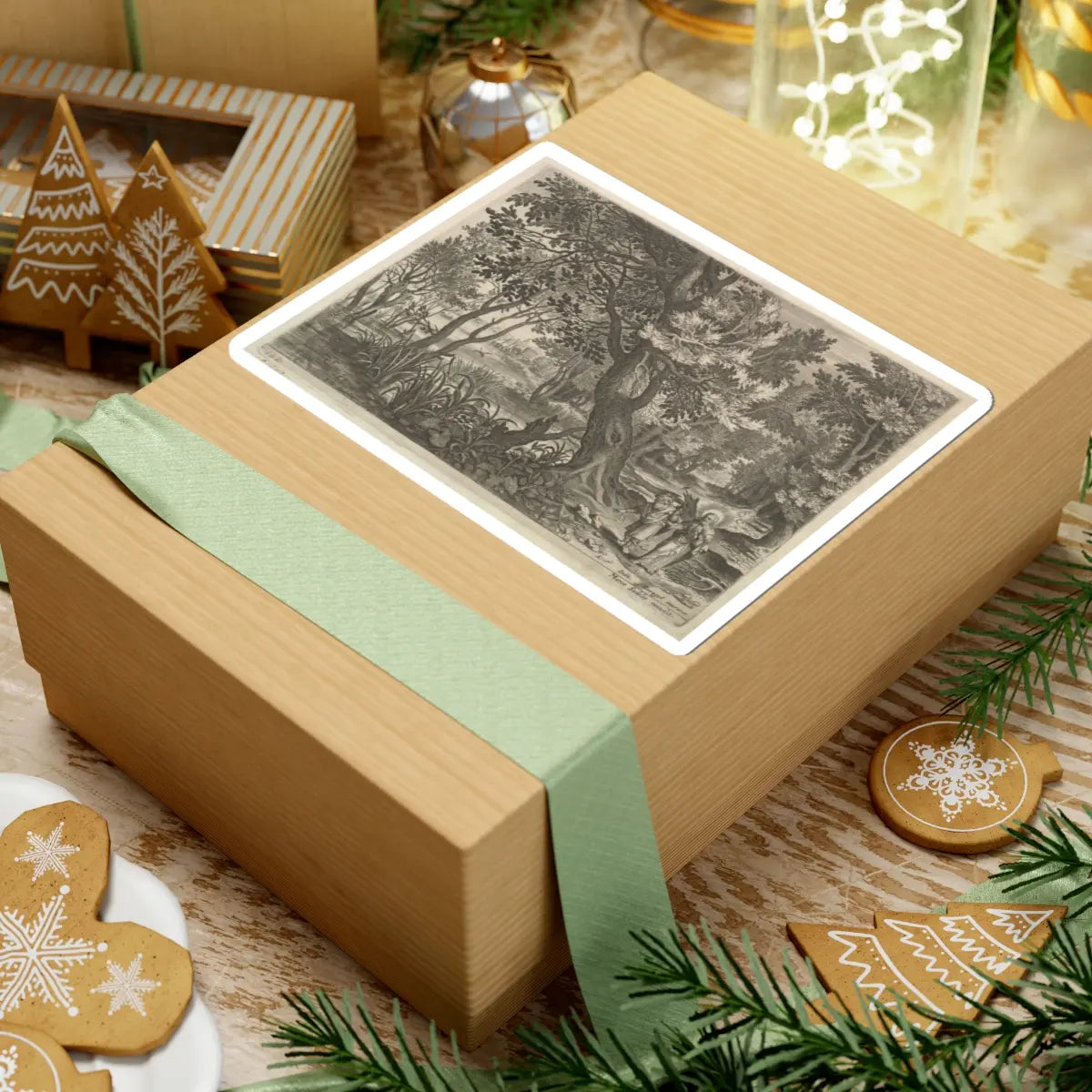 SKU:TSS-STICK-GDSSDL-6X6-47 Sizes:6" × 6" Types:White