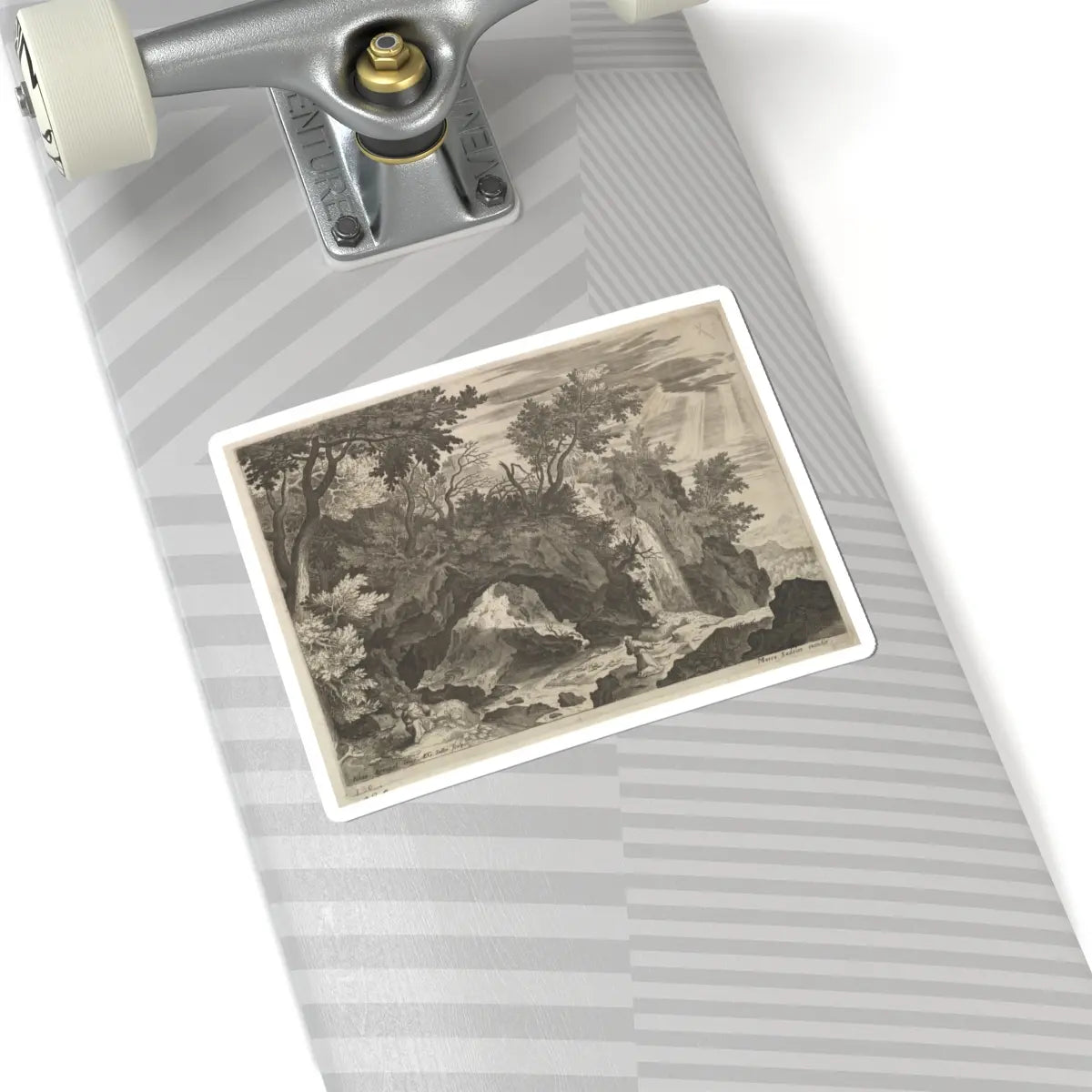 SKU:TSS-STICK-GDSSDL-6X6-51 Sizes:6" × 6" Types:White