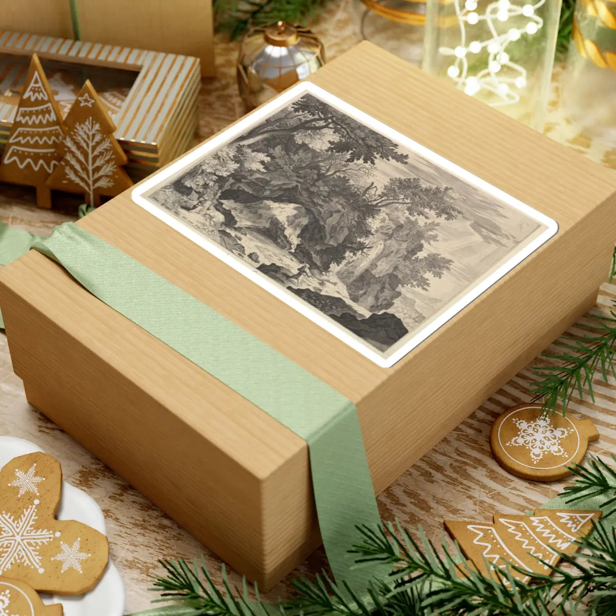 SKU:TSS-STICK-GDSSDL-6X6-53 Sizes:6" × 6" Types:White