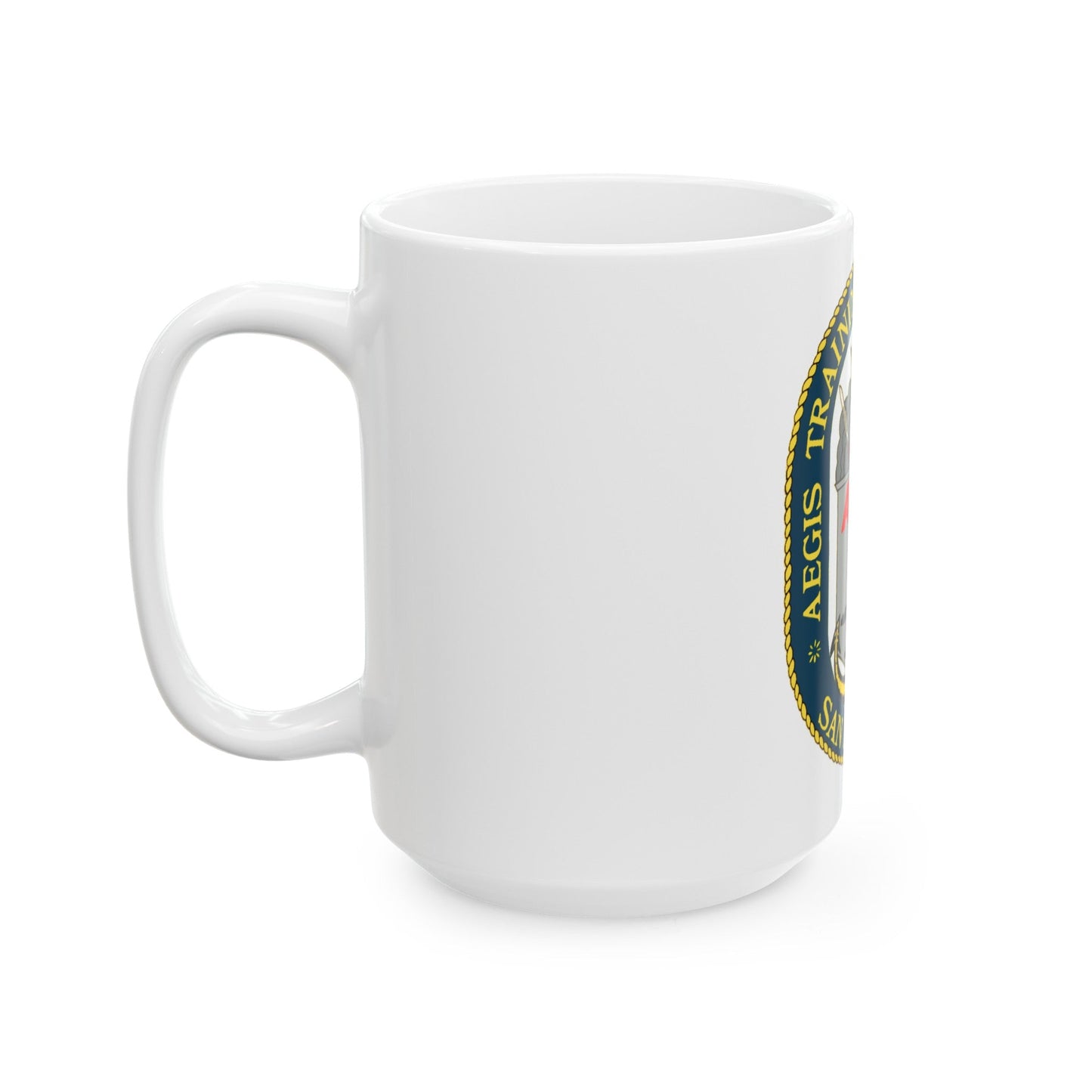 AEGIS Training Support Grp San Diego (U.S. Navy) White Coffee Mug-The Sticker Space