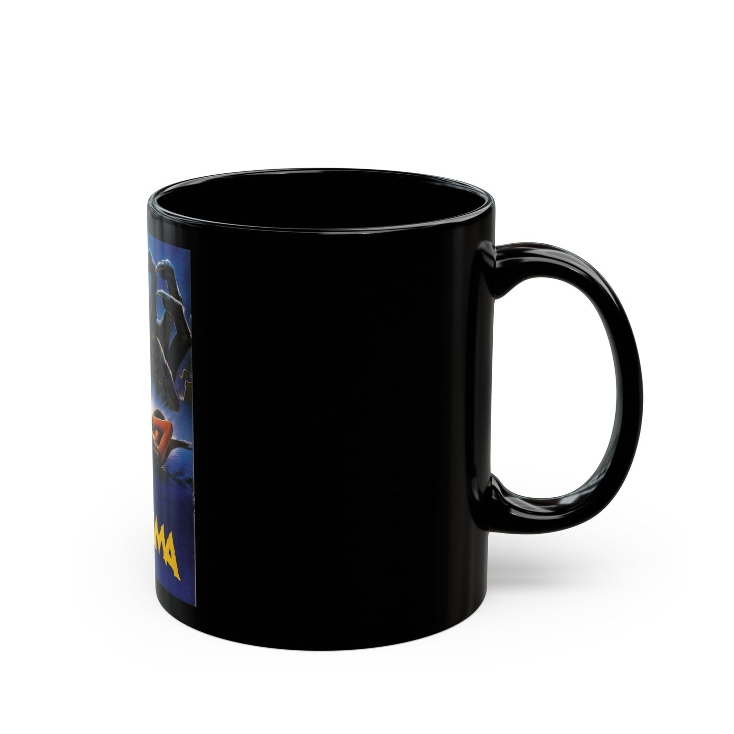 AENIGMA (2) 1987 Movie Poster - Black Coffee Mug-The Sticker Space