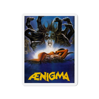 AENIGMA (2) 1987 Movie Poster - Die-Cut Magnet-2" x 2"-The Sticker Space