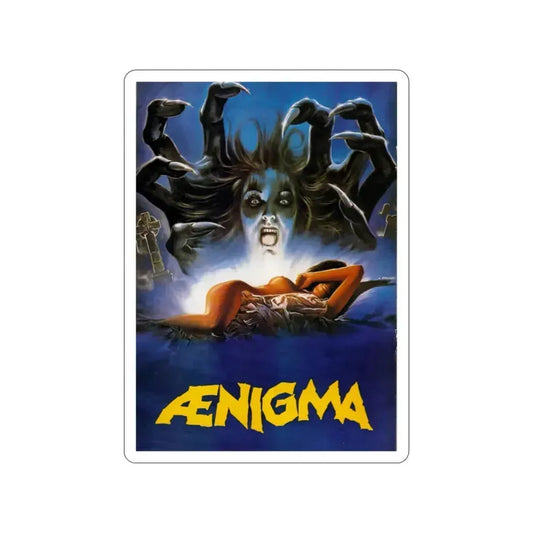 AENIGMA (2) 1987 Movie Poster STICKER Vinyl Die-Cut Decal 2 Inch - The Sticker Space