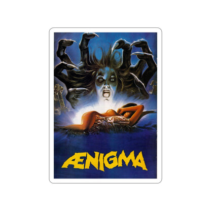 AENIGMA (2) 1987 Movie Poster STICKER Vinyl Die-Cut Decal-3 Inch-The Sticker Space