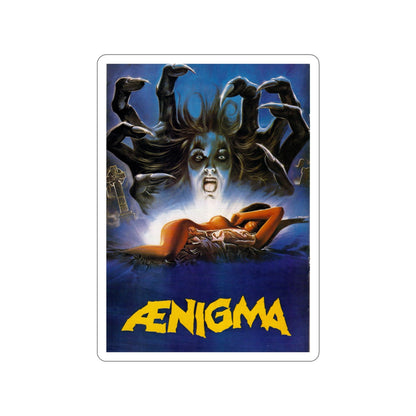 AENIGMA (2) 1987 Movie Poster STICKER Vinyl Die-Cut Decal-4 Inch-The Sticker Space