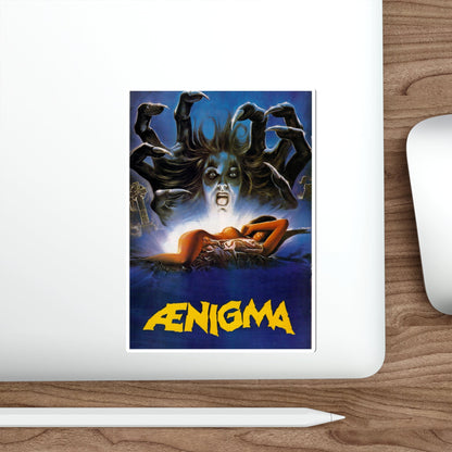 AENIGMA (2) 1987 Movie Poster STICKER Vinyl Die-Cut Decal-The Sticker Space