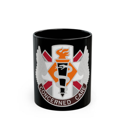 Aeromedical Center Fort Rucker (U.S. Army) Black Coffee Mug-11oz-The Sticker Space