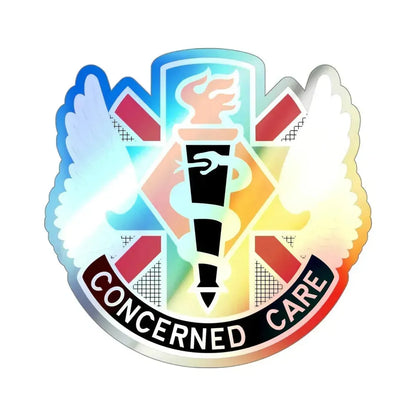 Aeromedical Center Fort Rucker (U.S. Army) Holographic STICKER Die-Cut Vinyl Decal 4 Inch Holographic - The Sticker Space