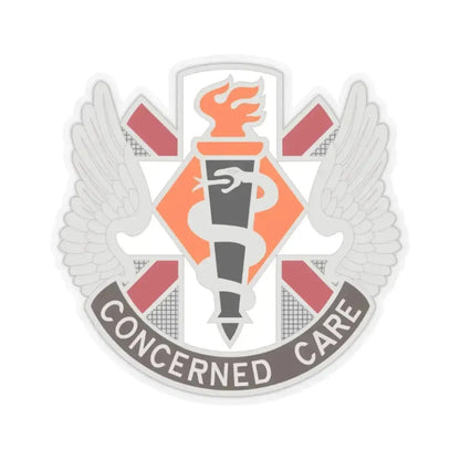 Aeromedical Center Fort Rucker (U.S. Army) STICKER Vinyl Kiss-Cut Decal 2 Inch Transparent - The Sticker Space