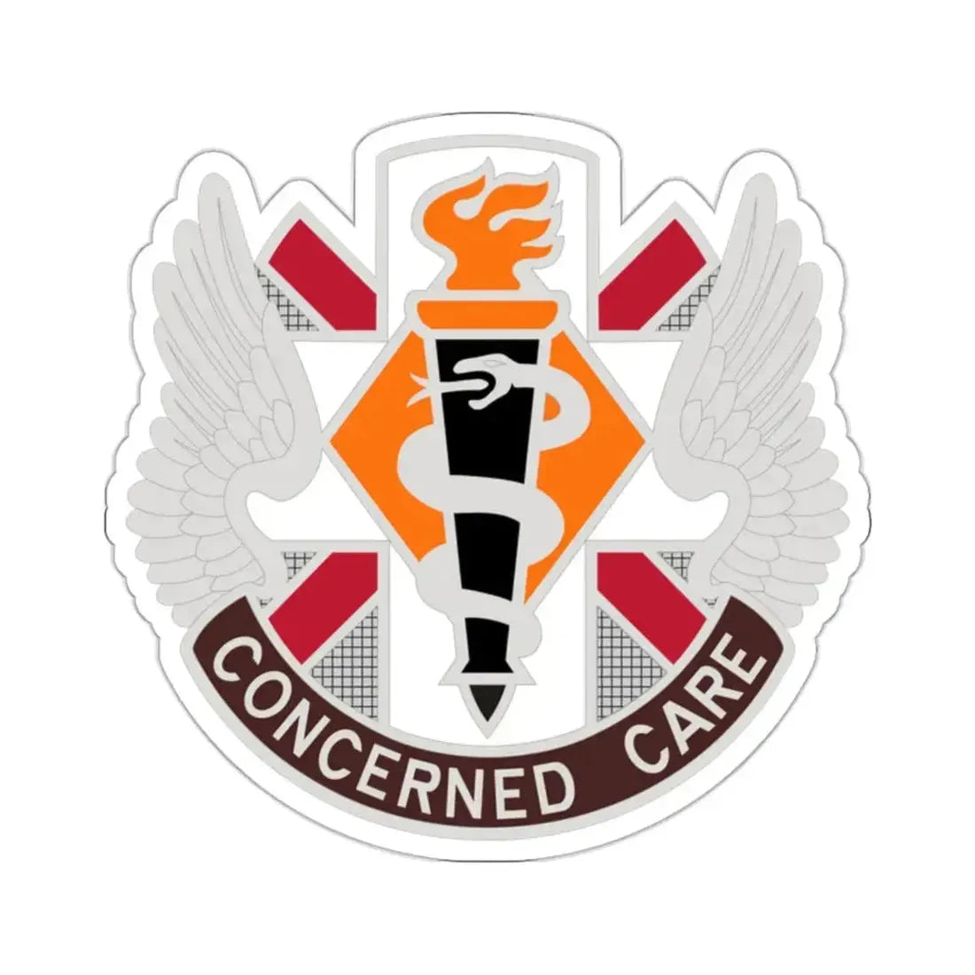 Aeromedical Center Fort Rucker (U.S. Army) STICKER Vinyl Kiss-Cut Decal - The Sticker Space
