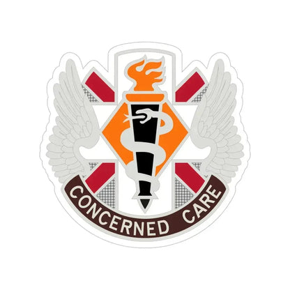 Aeromedical Center Fort Rucker (U.S. Army) Transparent STICKER Die-Cut Vinyl Decal 6 Inch - The Sticker Space