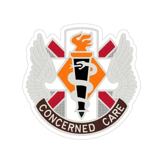 Aeromedical Center Fort Rucker (U.S. Army) Transparent STICKER Die-Cut Vinyl Decal 6 Inch - The Sticker Space