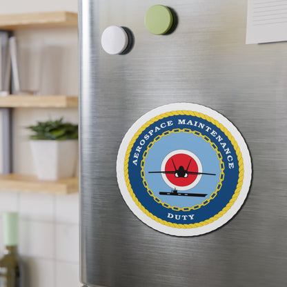 Aerospace Maintenance Duty (U.S. Navy) Die-Cut Magnet-The Sticker Space