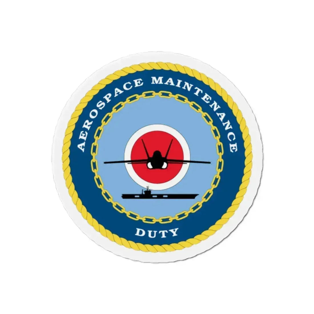 Aerospace Maintenance Duty (U.S. Navy) Refrigerator Magnet 2 Inch - The Sticker Space
