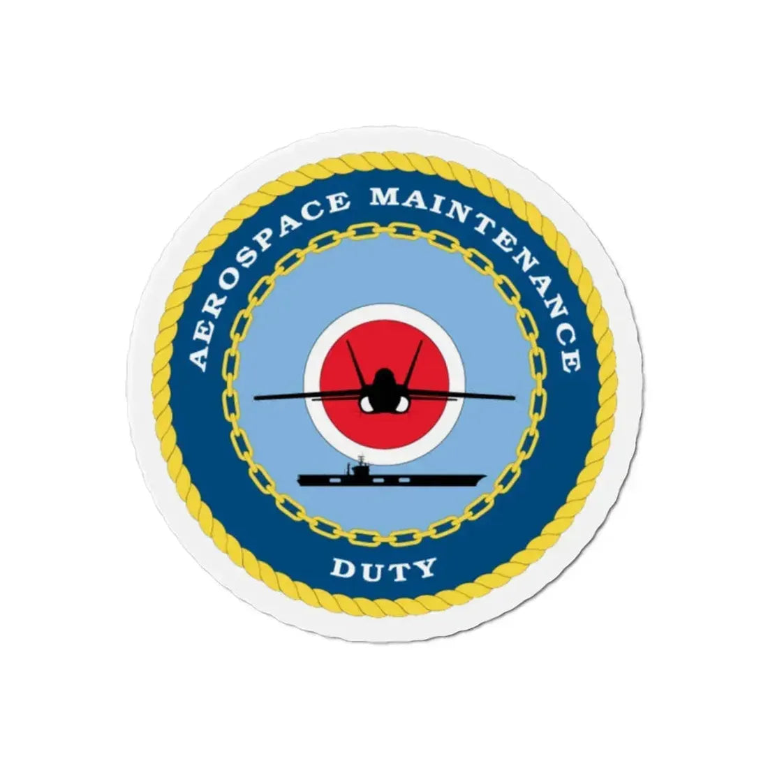 Aerospace Maintenance Duty (U.S. Navy) Refrigerator Magnet 2 Inch - The Sticker Space