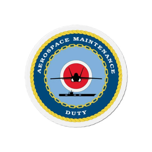 Aerospace Maintenance Duty (U.S. Navy) Refrigerator Magnet 2 Inch - The Sticker Space