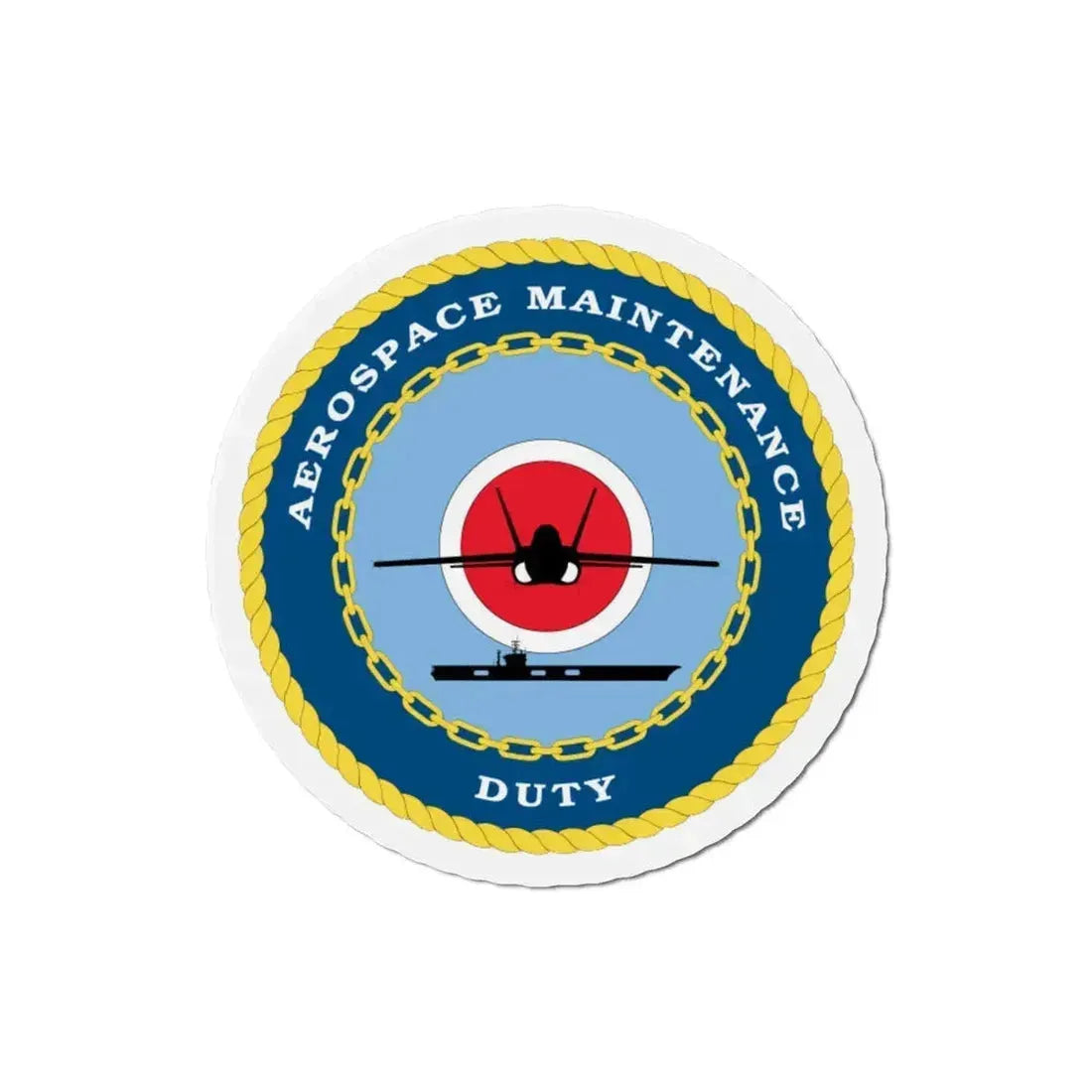 Aerospace Maintenance Duty (U.S. Navy) Refrigerator Magnet 4 Inch - The Sticker Space