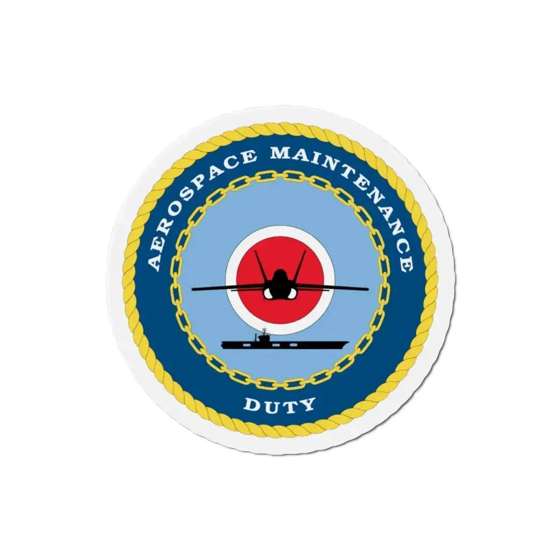 Aerospace Maintenance Duty (U.S. Navy) Refrigerator Magnet 4 Inch - The Sticker Space