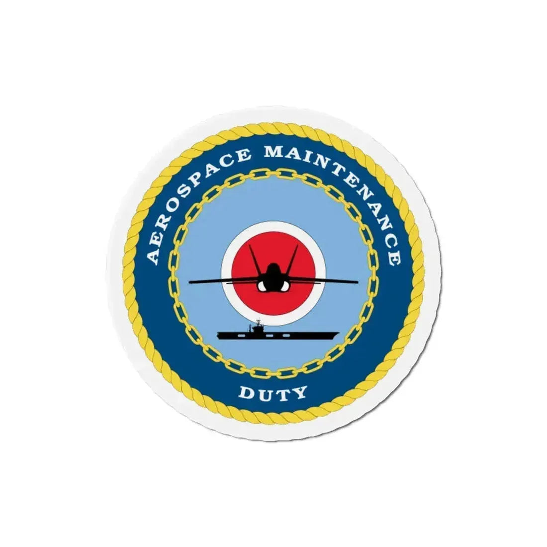 Aerospace Maintenance Duty (U.S. Navy) Refrigerator Magnet 5 Inch - The Sticker Space