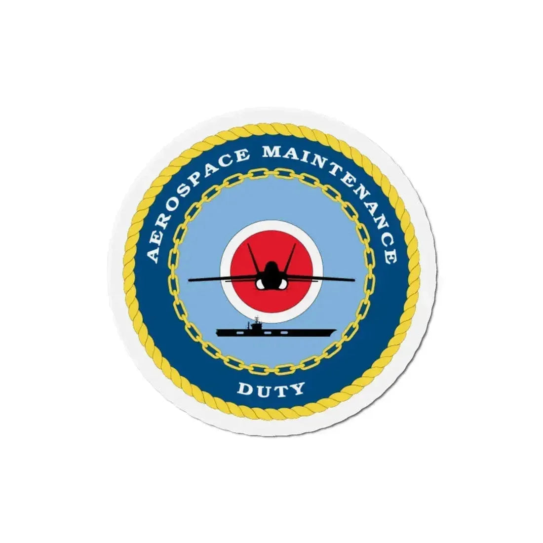 Aerospace Maintenance Duty (U.S. Navy) Refrigerator Magnet 6 Inch - The Sticker Space