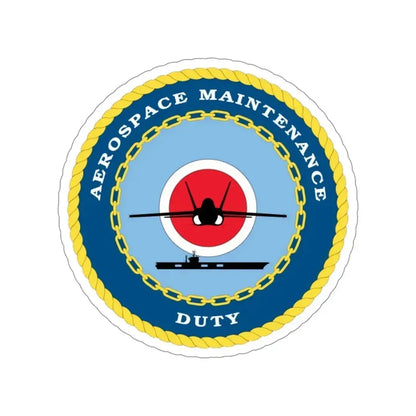 Aerospace Maintenance Duty (U.S. Navy) STICKER Vinyl Die-Cut Decal 4 Inch - The Sticker Space