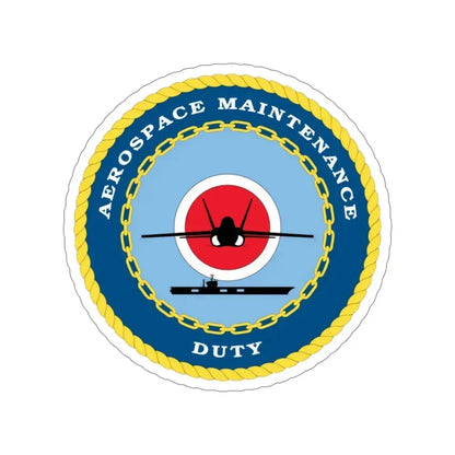 Aerospace Maintenance Duty (U.S. Navy) STICKER Vinyl Die-Cut Decal 4 Inch - The Sticker Space