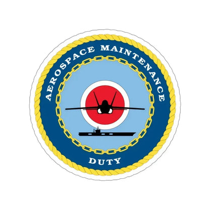 Aerospace Maintenance Duty (U.S. Navy) STICKER Vinyl Die-Cut Decal 5 Inch - The Sticker Space