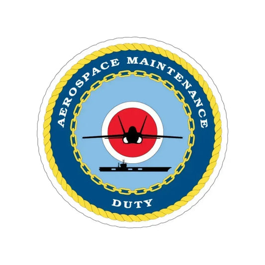 Aerospace Maintenance Duty (U.S. Navy) STICKER Vinyl Die-Cut Decal 6 Inch - The Sticker Space