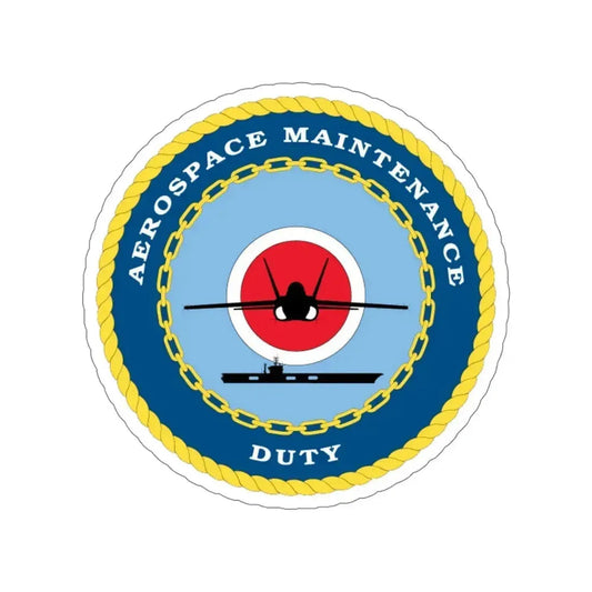Aerospace Maintenance Duty (U.S. Navy) STICKER Vinyl Die-Cut Decal 6 Inch - The Sticker Space