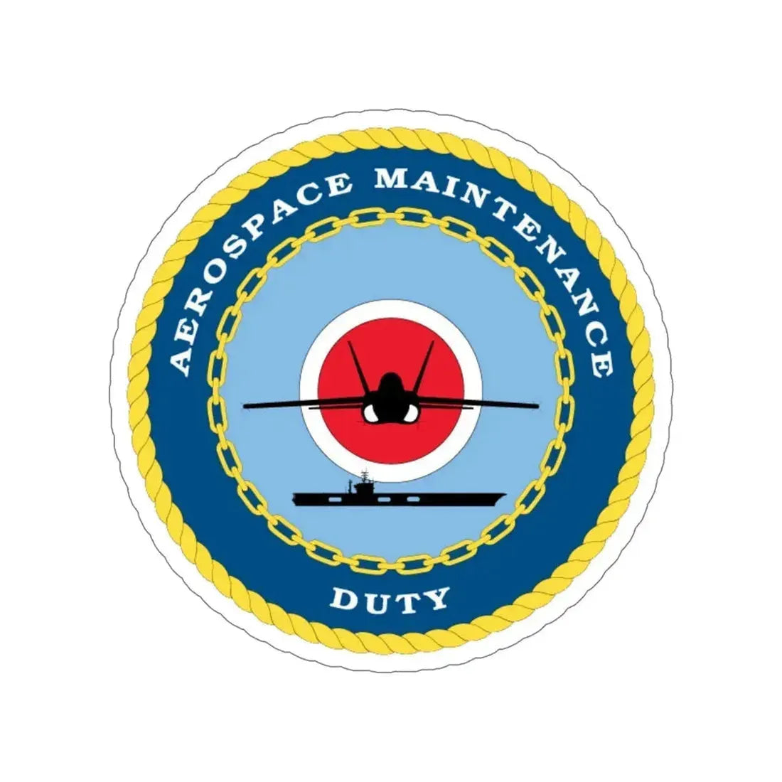 Aerospace Maintenance Duty (U.S. Navy) STICKER Vinyl Die-Cut Decal - The Sticker Space