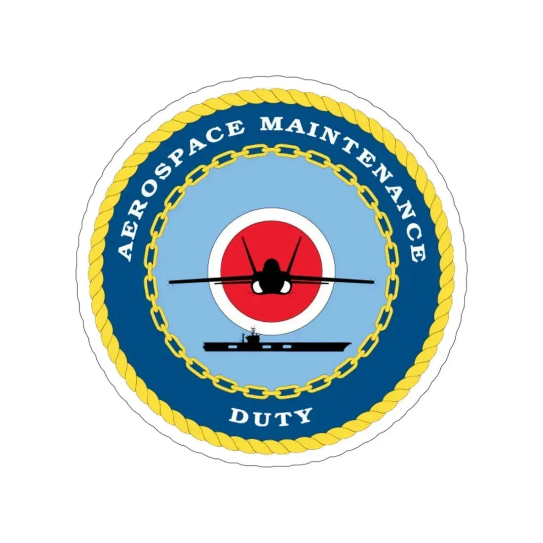 Aerospace Maintenance Duty (U.S. Navy) STICKER Vinyl Die-Cut Decal - The Sticker Space