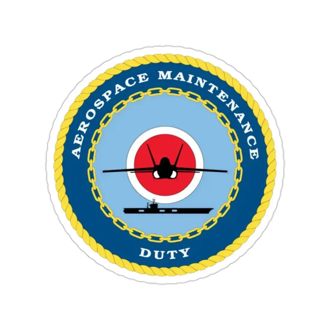 Aerospace Maintenance Duty (U.S. Navy) STICKER Vinyl Die-Cut Decal - The Sticker Space