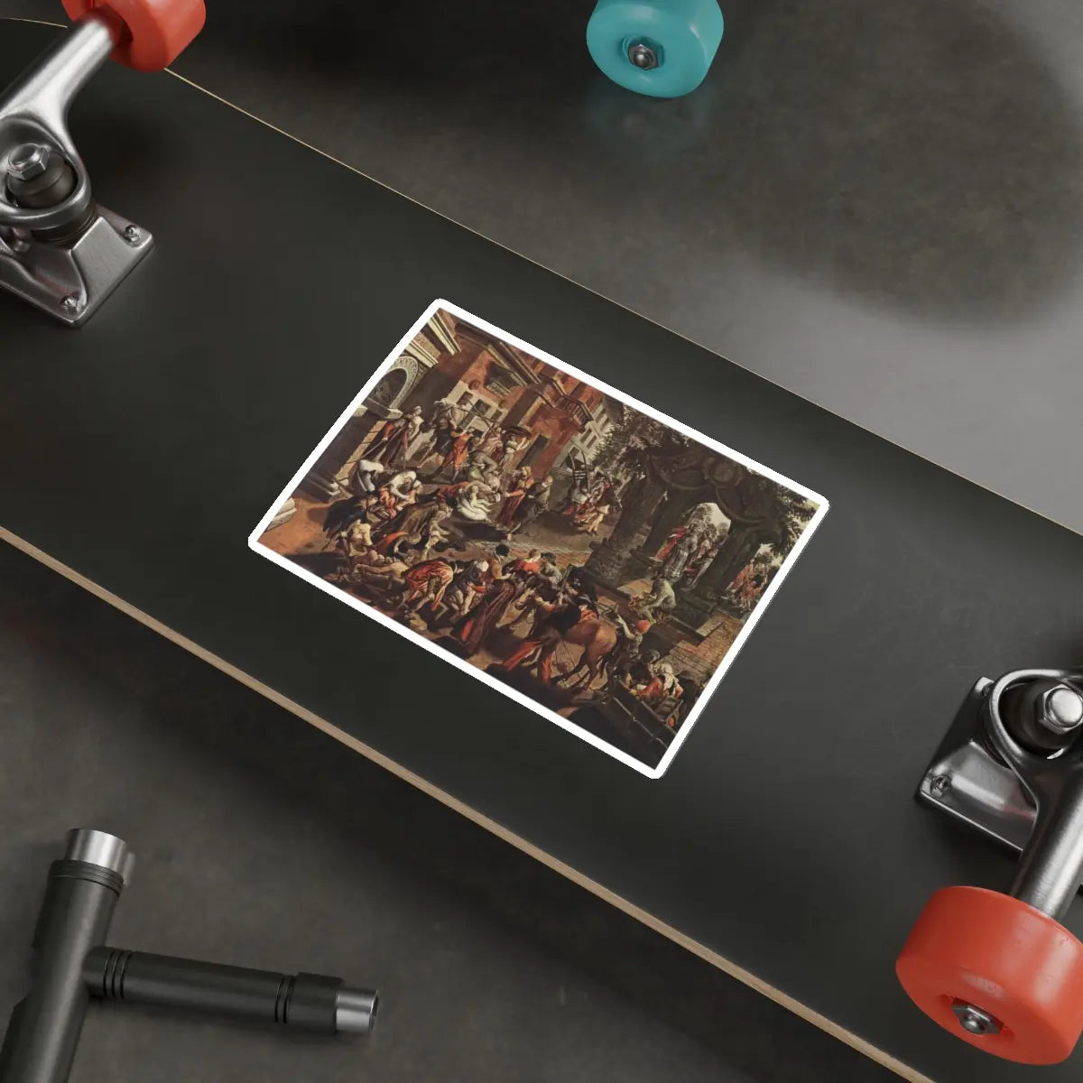 SKU:11532744885712578326 Sticker types:White Shape:Die-Cut Sizes:6" × 6"